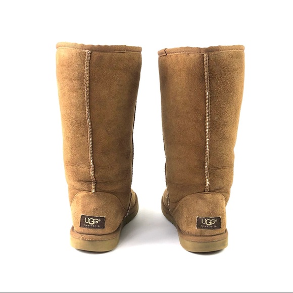 UGG Australia Classic Tall Chestnut Boots - Picture 7 of 13